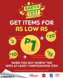 Ministop – Barya Fest: Get Items for As Low As P1