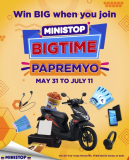Ministop – Bigtime Papremyo Raffle Contest