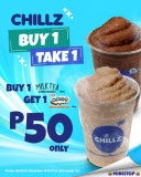 Ministop – Chillz Buy 1, Take 1 for ₱50