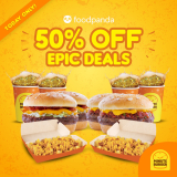 Minute Burger – Epic Deals: Get 50% Off Sulit Burgers