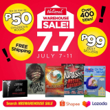 National Book Store – Warehouse Sale: Get Books for As Low As P50