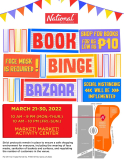 National Book Store – Book Binge Bazaar: Get P99 Books