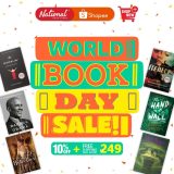 National Book Store – World Books Day Sale: Get 10% Off + FREE Shipping via Shopee