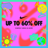 Nike – Energy Week: Get Up to 60% Off
