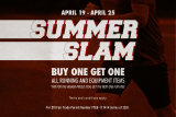 Nike Factory Store PH (NFS) – Summer Slam: Buy 1 Get 1 on All Running and Equipment Items
