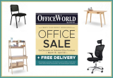 Office World by BLIMS – Office Sale: Get Discounts on Selected Furniture + FREE Delivery