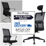 OfficeWorld – Black Friday Special: Get ₱220 Off + FREE Delivery on the MIRA Collection