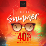 OWNDAYS – Hello Summer Sunglasses Promo: Get Up to 40% Off