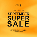 Park Outlet – September Super Sale: Save Up to 70% Off