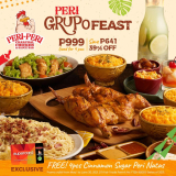 Peri-Peri Charcoal Chicken – Peri Grupo Feast for ₱999 (Save ₱641)