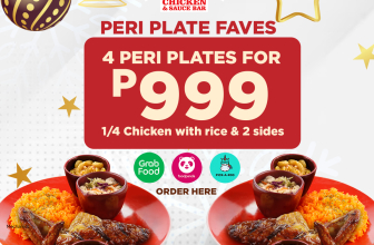Peri-Peri Charcoal Chicken Peri Plate Faves Delivery Promo