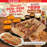 Peri-Peri Charcoal Chicken – Ultimate Peri-Peri Grupo Meal for ₱899