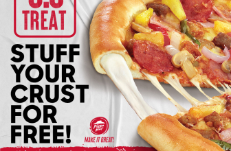 Pizza Hut – 8.8 Stuff Your Crust For FREE Promo