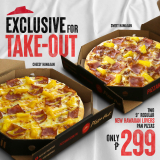 Pizza Hut – Hawaiian Lovers Pizza Take-Out Promo for P299