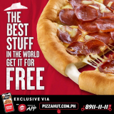 Pizza Hut – Get FREE Cheese Stuffed Crust Upgrade