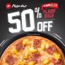 Pizza Hut – Flash Sale: Get 50% Off Panalo Pan Pizzas