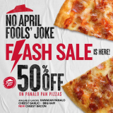 Pizza Hut – April Flash Sale: Get 50% Off