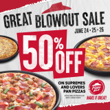 Pizza Hut – Great Blowout Sale