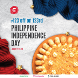 Pizza Hut – Get P123 Off on Large Pizzas