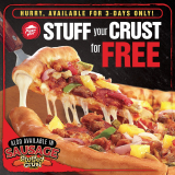 Pizza Hut – Stuff Your Crust for FREE Promo