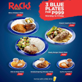 RACKS – Get 3 Blue Plates for ₱999