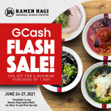 Ramen Nagi – GCash Flash Sale: Get 20% Off at Ayala Mall Branches
