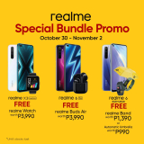 Realme – Get a FREE Companion Worth ₱3,990 When You Purchase Any Realme X3 Super Zoom, 6 or 6 Pro
