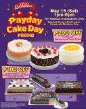 Red Ribbon – Payday Cake Day Promo: Get Up to P200 Off