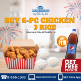 S&R New York Style Pizza FREE Pepsi Promo