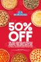 S&R New York Style Pizza – Get 50% Off on Classic Pizzas