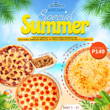 S&R New York Style Pizza – Special Summer Promo