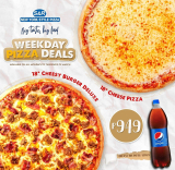 S&R New York Style Pizza – Weekday Pizza Deals for P949