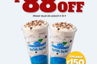 S&R New York Style Pizza – Wintermelon Milk Tea Deal