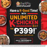 Samgyupsalamat – Unlimited K-Chicken Deal