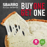 Sbarro – Buy 1 Get 1 Pizza Promo