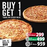 Sbarro – Buy 1 Take 1 and Pizza Trio Deals