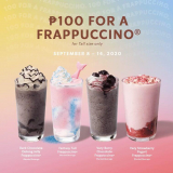 Starbucks – ₱100 for a Tall-sized Frappucino