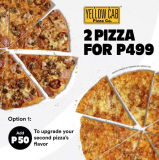 Yellow Cab Pizza – Two Pizzas for Only ₱499