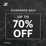 Sennheiser – Clearance Sale: Get Up to 70% Off on Selected Products