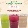 Serenitea – Get a FREE Upsize From Large to Jumbo Cup (1 Liter)