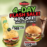 Shakey’s – 4-Day Sale: Get 40% Off on Burger Bundles