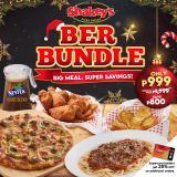 Shakey’s – Ber Bundle for P999 (Save P800)