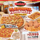 Shakey’s – Flavorful Family Feast Gold Meal Deal