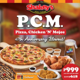 Shakey’s – PCM 47th Anniversary Blowout Bundle for P999