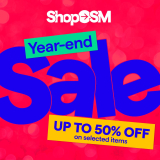 Shop SM – Year-End Sale: Get Up to 50% Off on Selected Items