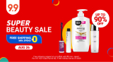 Shopee – Super Beauty Sale: Up to 90% Off