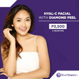 SkinStation – Hyal-C Facial + Diamond Peel Month-End Sale