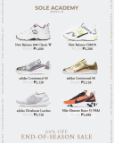 Sole Academy – End of Season Sale: Up to 60% Off