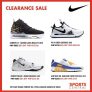 Sports Central – Clearance Sale: Up to 50% Off