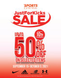 Sports Central – Just For Kicks Sale: Get Up to 50% Off